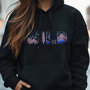 Custom Women's Hoodie - Black