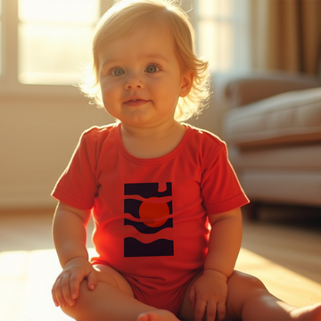 Custom Kid's Rompers - Red