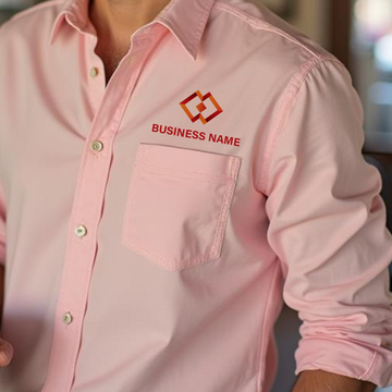 Personalized Dress Shirt - Pink