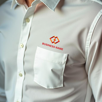 Personalized Dress Shirt - White