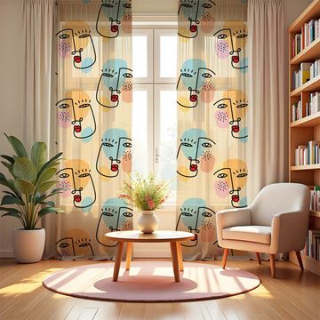 Custom Sheer Curtain - Velva Mist