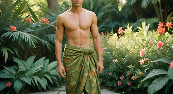 Custom Men's Sarong
