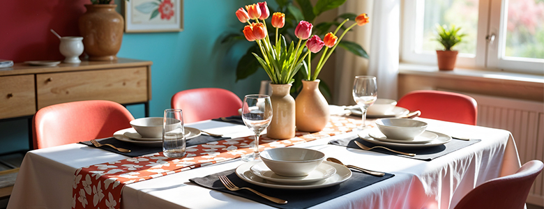 How to Style Table Runners with Tablecloths and Placemats for a Polished Look