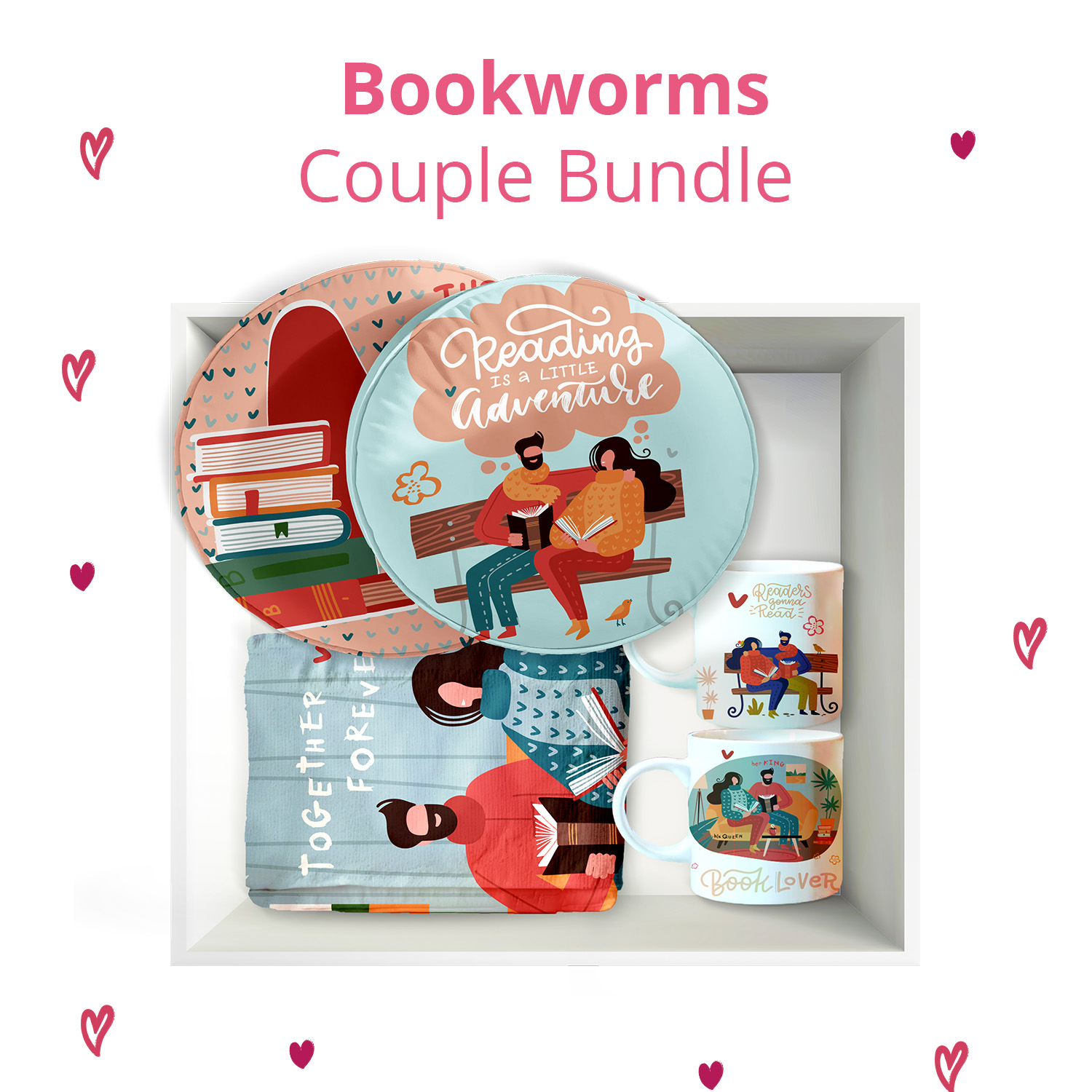 Bookworms Couple Bundle